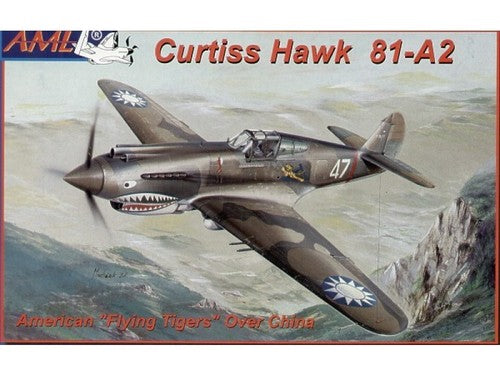 Curtiss Hawk 81-A2 Fighter 1/72 Scale Plastic Mode Kit AML72023