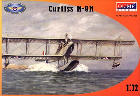 Curtiss N-9-H Jenny FloatplaneTrainer 1/72 Scale Plastic Model Kit  Olimp P72005