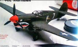 Curtiss P-40E Warhawk Fighter 1/72Scale Plastic Model Kit Testors 414