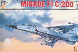 Dassault Mirage F1 Fighter 1/72 Scale Plastic Model Kit ESCI 9061
