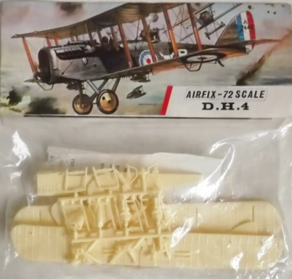 De Havilland DH.4 Bomber 1/72 Scale Plastic Model Kit Airfix 131