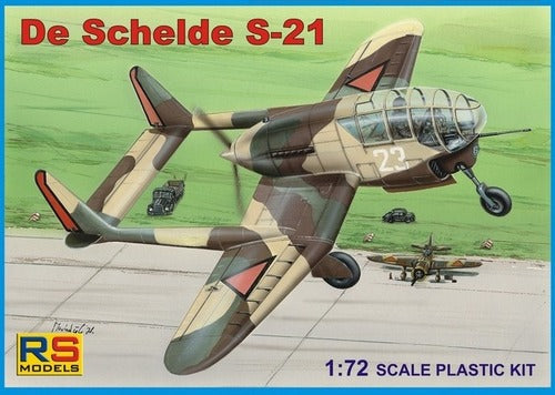 De Schelde S-21 Fighter 1/72 Scale Resin Model Kit RS Models 92055