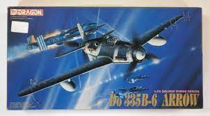 Dornier DO-335B-6 Pfeil 1/72 Scale Plastic Model Ki Dragon 5010
