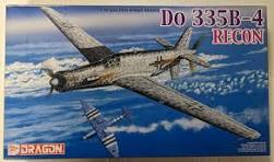 Dornier Do-335B-4 Pfeil Fighter 1/72 Scale Plastic Model Kit Dragon 5033