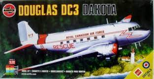 Douglas C-47 Dakota Transport 1/72 Scale Plastic Model Airfix 05031