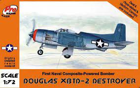 Douglas XBTD-2 Destroyer Bomber 1/72 Scale Resin Model Kit  Pro Resins 720011