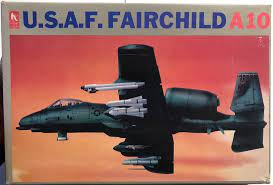 Fairchild Republic A-10 Thunderbolt ll 1/72 Scale Plastic Model Kit Hobbycraft HC1551