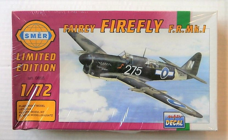 Fairey Firefly FR MK 1 1/728 Scale Plastic Model Kit Ser 0855