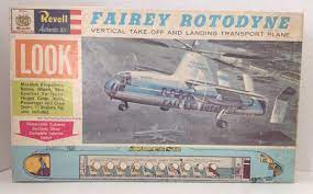 Fairey Rotodyne  1/72 Scale Plastic Model Kit Revell H185.198