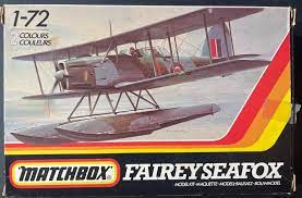 Fairey Seafox 1/72 Scale Plastic Model Kit Matchbox PK36