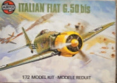Fiat G.50 Fighter 1/72 Scale Plastic Model Kit Airfix 61046-1