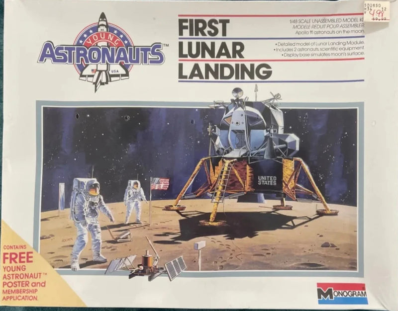 First Lunar Landing1/48 Scale Plastic Model Kit Monogram 5901