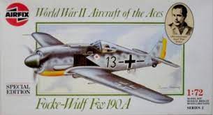 Focke Wulf FW190A 1/72 Scale Plastic Model Airfix 02085