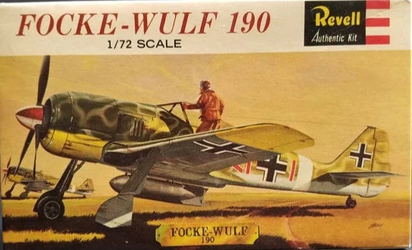 Focke Wulf Fw 190 1/72 Scale  Plastic Model Revell H-615