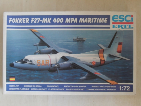 Fokker F27 MK400 Freindship Transport 1/72 Scale Plastic Model Esci 9113