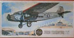 Ford Trimotor Airliner 1/72 Scale Plastic Model Aircraft Airfix 04009-9