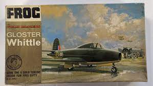 Gloster Whittle Prototype 1/72 Scale Plastic Model Kit Frog F.174