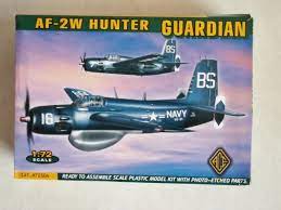 Grumman AF-2W Guardian Hunterr 1/72 Scale  Plastic Model Kit Ace Model 72304