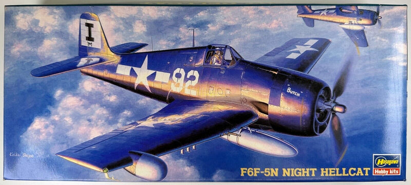 Grumman F6F-5N Hellcat Night Fighter 1/72 Scale  Plastic Model Kit Hasegawa 51609