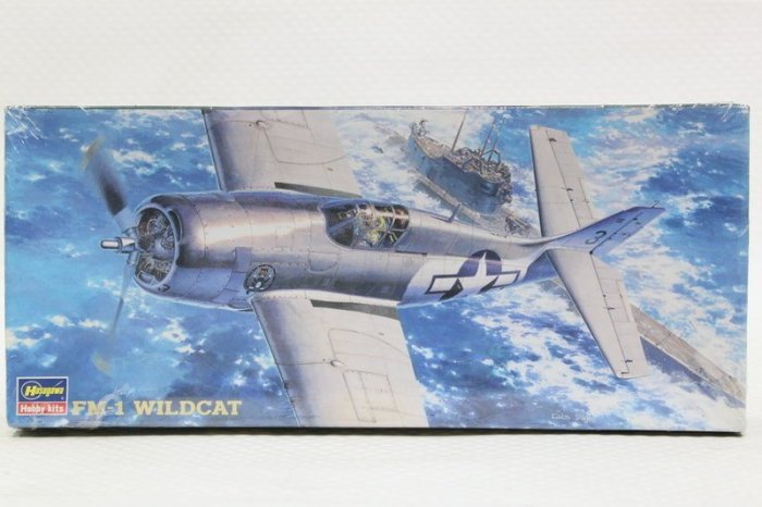 Grumman FM1 Wildcat 1/72 Scale  Plastic Model Kit Hasegawa 51325