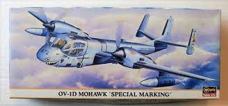 Grumman OV-1D Mohawk  1/72 Scale Plastic Model Kit Hasegawa 00255