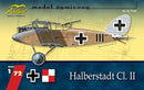 Halberstadt Cl.ll Bomber 1/72 Scale Resin Model Kit  Ardpol 72-047