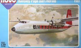 Hamdley Page Herald Airliner 1/72 Scale Plastic Model Kit Novo F363