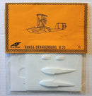 Hansa Brandenburg W.20 Fighter 1/72 Scale Plastic Vacuform Model Kit Airframe 26