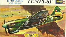 Hawker Tempest Mk V Fighter 1/72 Scale Plastic Miodel Kit Revell H-620