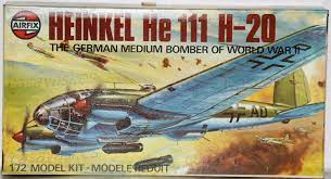 Heinkel HE 111-H Bomber 1/72 Scale Plastic Model Kit Aiorfix 04004-4