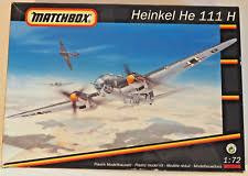 Heinkel HE 111-H Bomber 1/72 Scale Plastic Model Kit Matchbox 40403