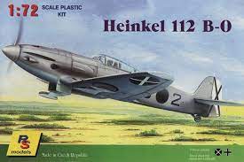 Heinkel He112 B-0 Fighter 1/72 Scale Plastic Model Kit RS Models 92006