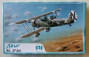 IMAM Ro 37bis  1/72 Scale  Plastic Model Kit Azur A014