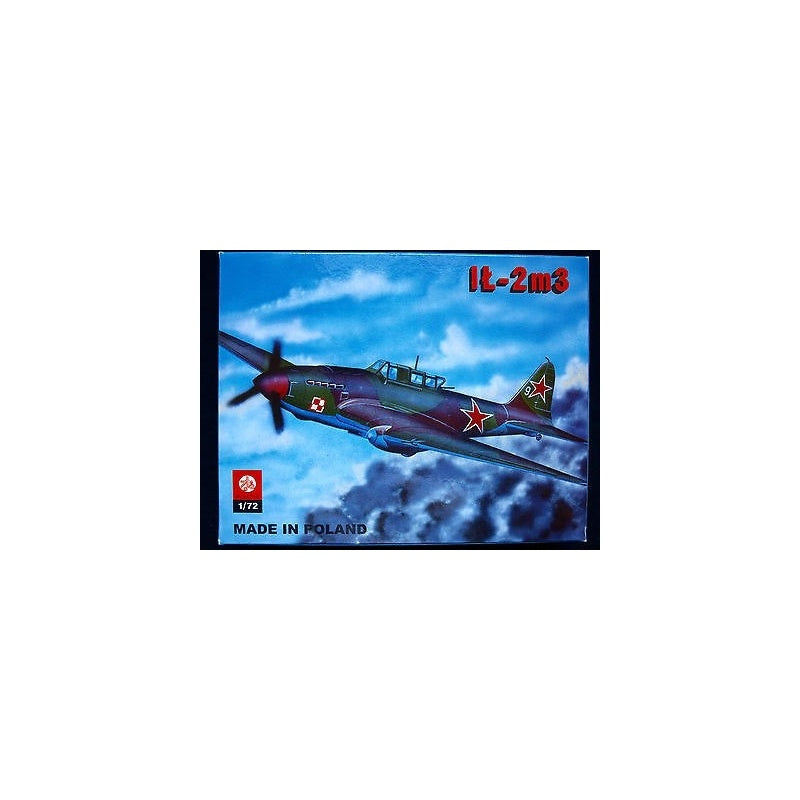 Ilyushin Il-2M3 Bomber 1/72 Scale Plastic Model Kit ZTS S-004