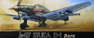 Junkers JU-87 D-1 Stuka 1/72 Scale  Plastic Model Kit Fujimi  7A-F14