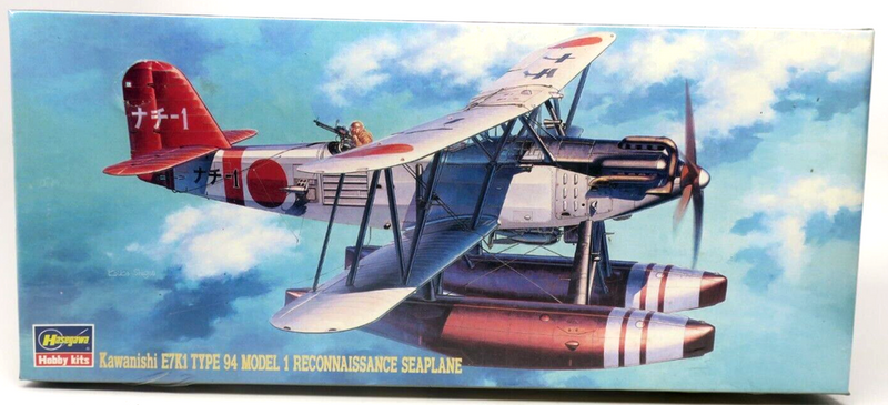 Kawanishi E7K1Type 94 Alf Seaplane 1/72 Scale Plastic Model Aircraft Hasegawa 51822
