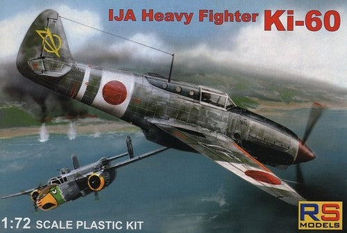 Kawasaki KI-60 Fighter 1/72 Scale Resin Model Kit RS Models 92029