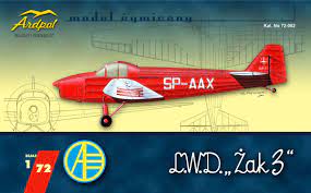 LWD Zak 3 Trainer 1/72 Scale Resin Model Kit  Ardpol 72002