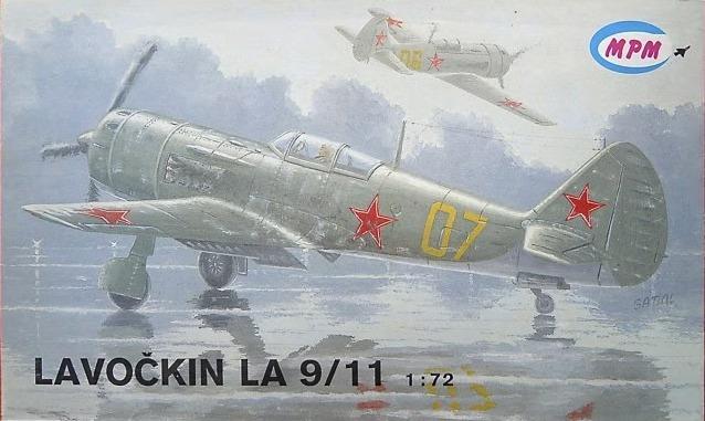 Lavochkin La-9/11  Fighter 1/72 Scale  Plastic Model Kit MPM 72044