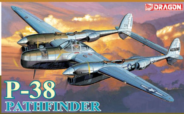 Lockheed P-38 J Lightning Pathfinder 1/72 Scale Plastic Molel kit Dragon 5032