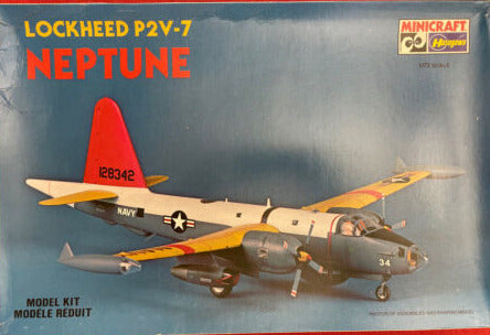 Lockheed P2V-7 Neptune 1/72 Scale Plastic Model Kit Minicraft Hasegawa 1082