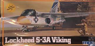Lockheed S-3A Viking ASWr 1/72 Scale Plastic Model Kit MPC 1-4405