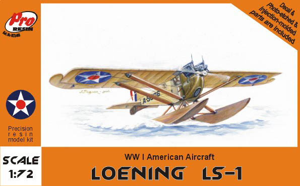 Loening LS-1 Floatplane 1/72 Scale Resin Model Kit  Pro Resins 72003
