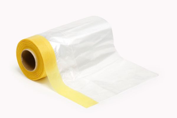 Masking Tape with Plastic Sheeting 150mm Tamiya 87203