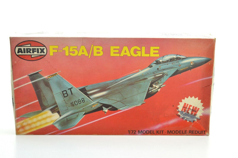 McDonnell Douglas F-15A/B Eagle 1/72 Scale Plastic Model Aircraft Airfix 05015-7