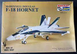 McDonnell Douglas F/A-18 Hornet 1/72 Scale Plastic Model Kit Hasegawa 1154