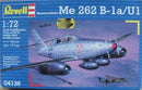 Messerschmitt ME 262B-1a/U1  1/72 Scale scorpionPlastic Model Kit Revell 04136