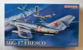 Mig 17F "Fresco"1/72 Scale Plastic Model Kit Dragon 2512