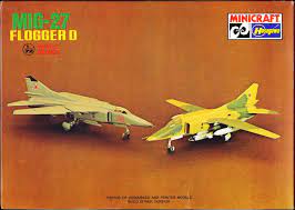 Mikoyan  Mig 27 Flogger D Fighter 1/72 Scale  Plastic Model Kit Hasegawa 1149