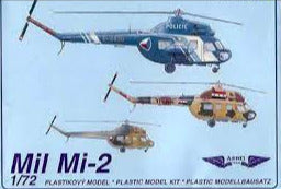 Mil Mi-2 Helicopter 1/72 Scale Plastic Model Kit Aero Team 7203